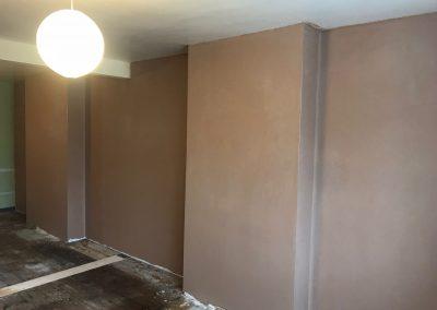 Recessed walls
